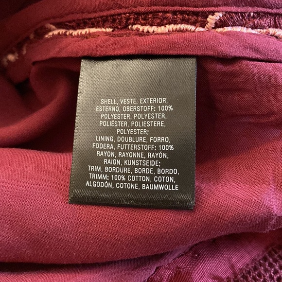 Pretty little red/maroon and pink detailed dress! - Picture 8 of 8